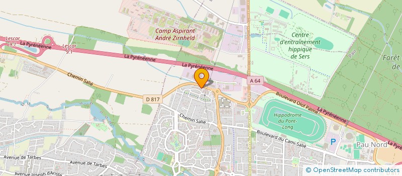 localisation de l'entreprise MADAME JEANNE JULLIEN à LONS