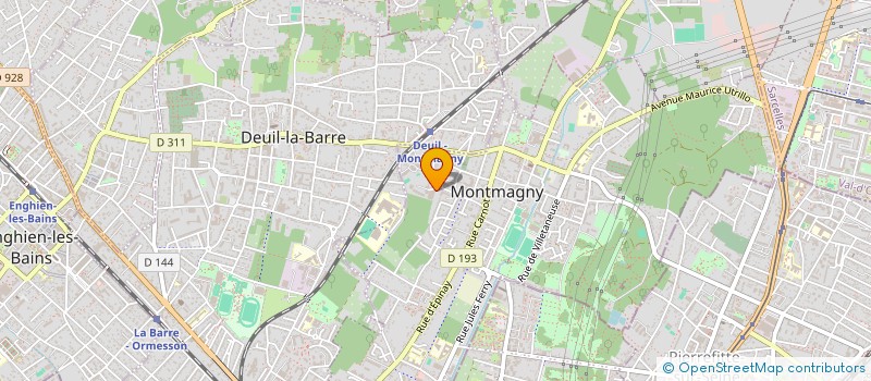 localisation de l'entreprise MADAME JEANNE KANKEU  MONTMAGNY