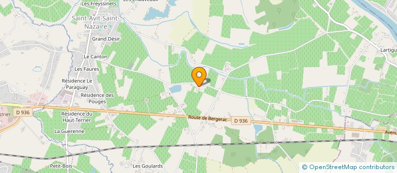 localisation de l'entreprise MADAME JEANNE KERMORVANT  SAINT-AVIT-SAINT-NAZAIRE