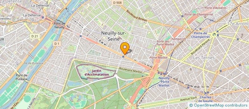 localisation de l'entreprise MADAME JEANNE KOUADIO à NEUILLY-SUR-SEINE