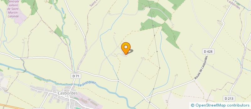 localisation de l'entreprise MADAME JEANNE KOURMOIAROFF  LASBORDES