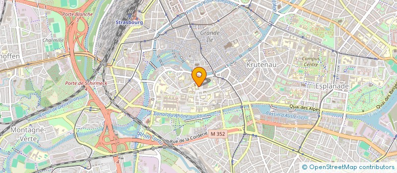 localisation de l'entreprise MADAME JEANNE KUGLER  STRASBOURG