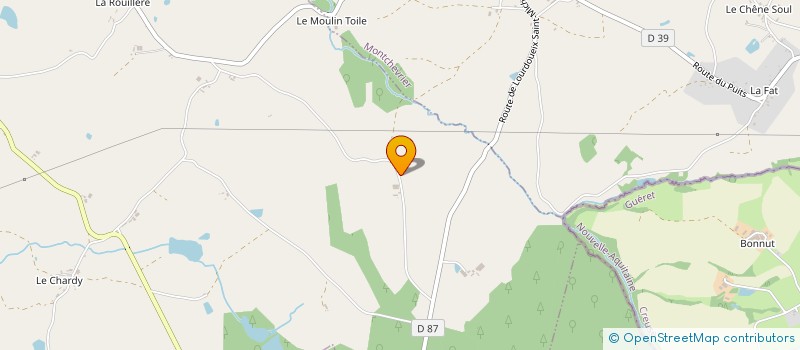 localisation de l'entreprise MADAME JEANNE LABESSE à ORSENNES