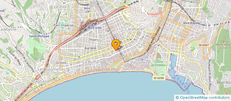 localisation de l'entreprise MADAME JEANNE LACOTE à NICE