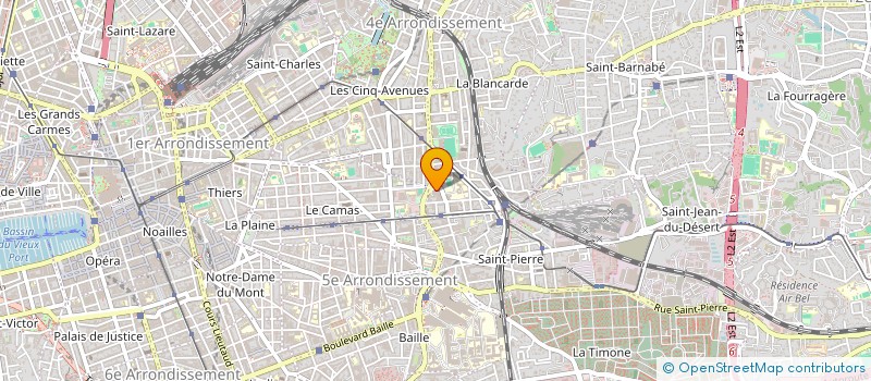 localisation de l'entreprise MADAME JEANNE LAGRANGE à MARSEILLE