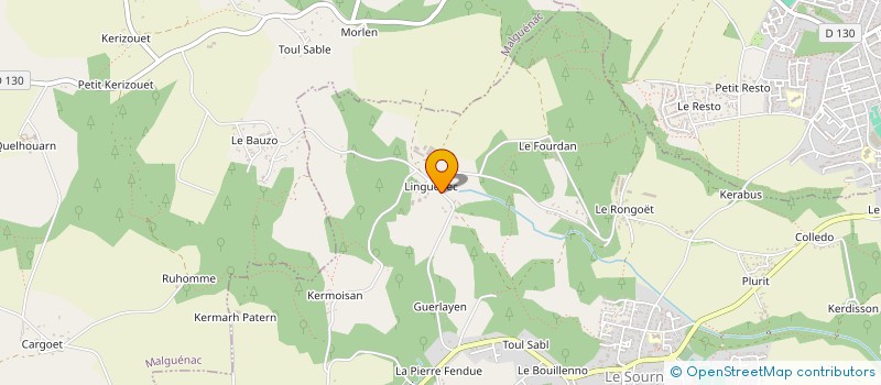 localisation de l'entreprise MADAME JEANNE LAGROY DE CROUTTE DE SAINT-MARTIN  LE SOURN