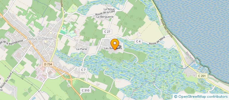 localisation de l'entreprise MADAME JEANNE LANDIS  DOLUS-D'OLERON