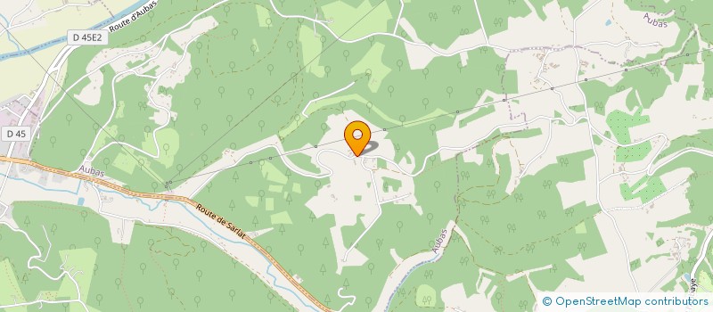 localisation de l'entreprise MADAME JEANNE LANNAUD  AUBAS