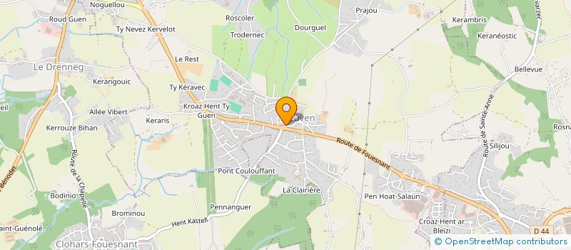 localisation de l'entreprise MADAME JEANNE LANNURIEN  PLEUVEN