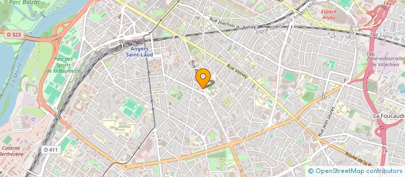 localisation de l'entreprise MADAME JEANNE LATOUR à ANGERS
