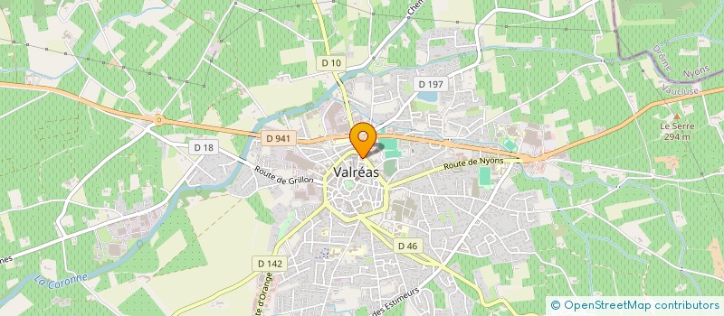 localisation de l'entreprise MADAME JEANNE LAURENT à VALREAS