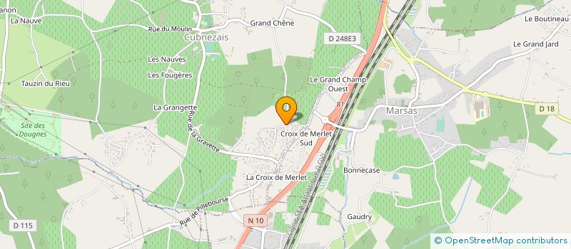 localisation de l'entreprise MADAME JEANNE LE  CUBNEZAIS