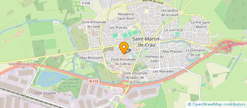 localisation de l'entreprise MADAME JEANNE LE à SAINT-MARTIN-DE-CRAU