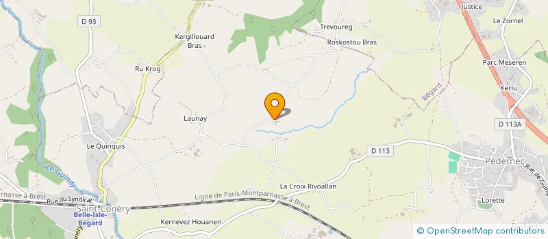 localisation de l'entreprise MADAME JEANNE LE CORFEC à PEDERNEC