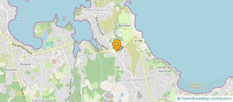 localisation de l'entreprise MADAME JEANNE LE GALL  LOUANNEC