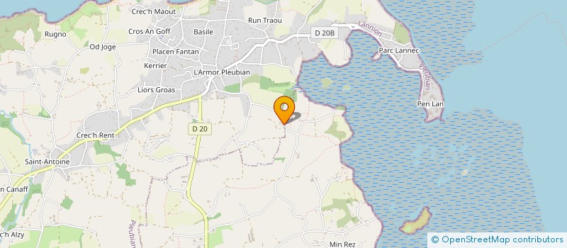 localisation de l'entreprise MADAME JEANNE LE JEAN  LANMODEZ