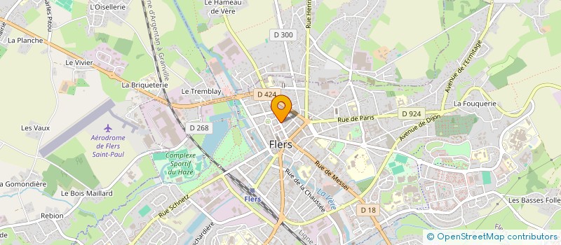 localisation de l'entreprise MADAME JEANNE LECARDONNEL à FLERS