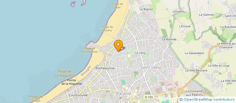 localisation de l'entreprise MADAME JEANNE LECHAT  SAINT-MALO