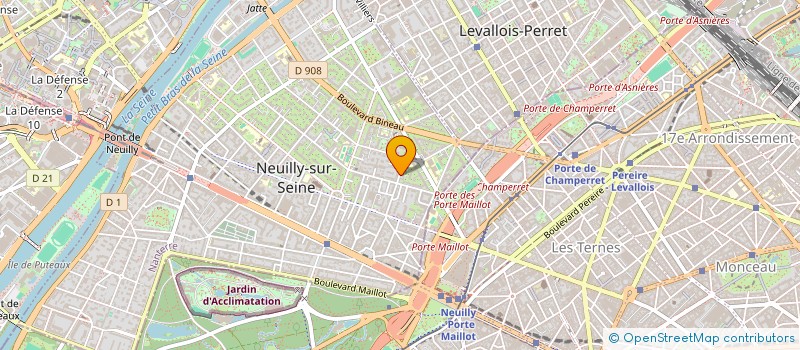 localisation de l'entreprise MADAME JEANNE LEFRANCOIS à NEUILLY-SUR-SEINE