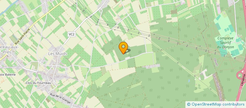 localisation de l'entreprise MADAME JEANNE LEGROUX  SAINT-HILAIRE-SAINT-MESMIN