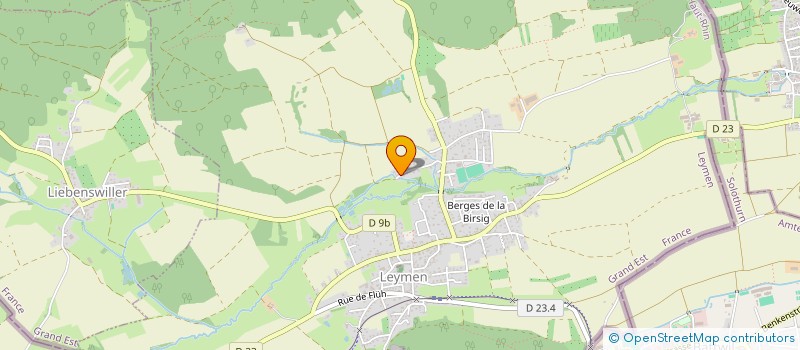 localisation de l'entreprise MADAME JEANNE LELIEVRE  LEYMEN