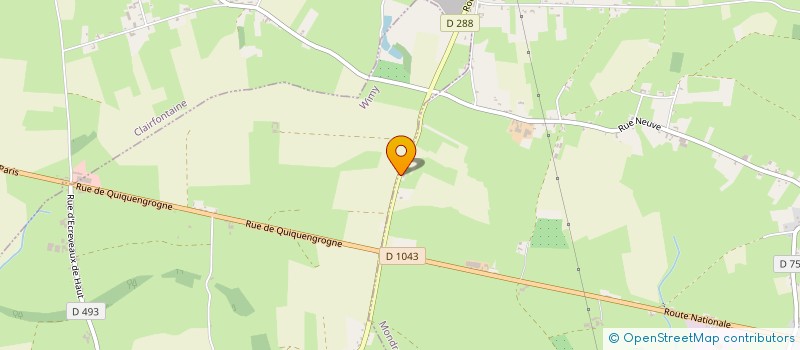 localisation de l'entreprise MADAME JEANNE LEMAIRE  MONDREPUIS