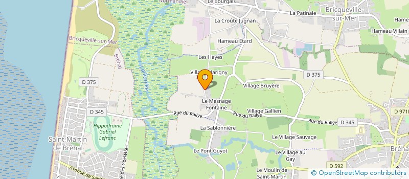 localisation de l'entreprise MADAME JEANNE LEMAITRE  BREHAL