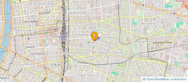 localisation de l'entreprise MADAME JEANNE LEMOINE  LYON