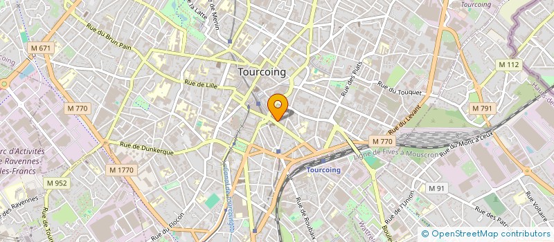 localisation de l'entreprise MADAME JEANNE LEPOUTRE  WASQUEHAL