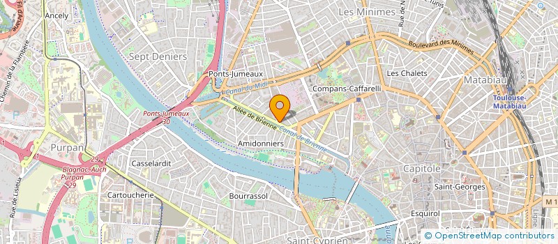 localisation de l'entreprise MADAME JEANNE LESAGE à TOULOUSE