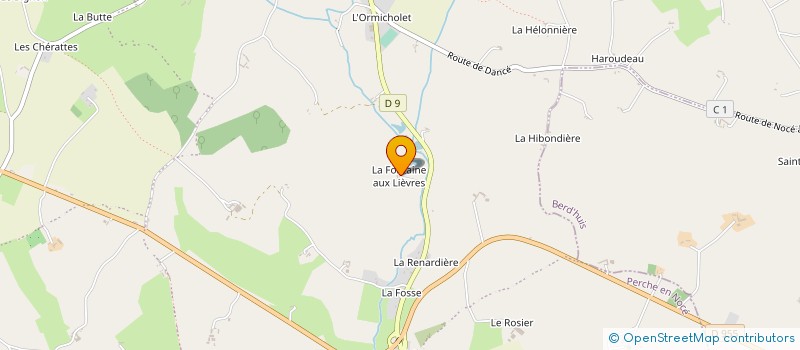 localisation de l'entreprise MADAME JEANNE LESERVOISIER à PERCHE-EN-NOCE