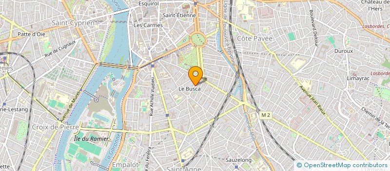 localisation de l'entreprise MADAME JEANNE LEUNG TACK à TOULOUSE
