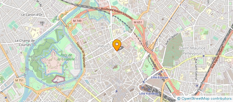 localisation de l'entreprise MADAME JEANNE LEUTERITZ à LILLE