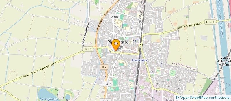 localisation de l'entreprise MADAME JEANNE LICINI à PIERRELATTE