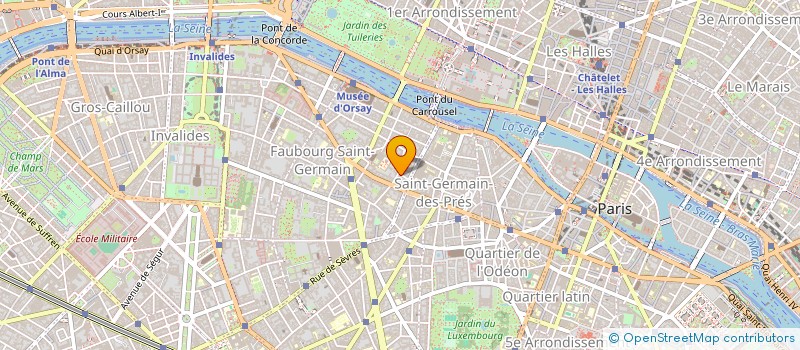 localisation de l'entreprise MADAME JEANNE-LINE NIGET  PARIS