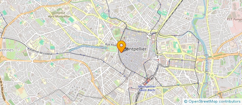 localisation de l'entreprise MADAME JEANNE LOLLINI à MONTPELLIER