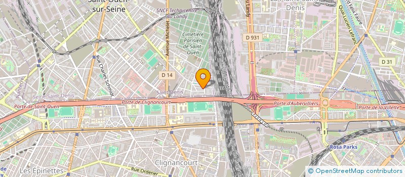 localisation de l'entreprise MADAME JEANNE LORRAIN à SAINT-OUEN-SUR-SEINE