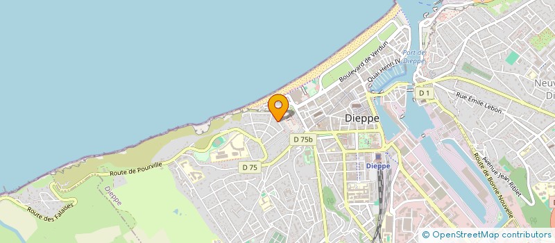 localisation de l'entreprise MADAME JEANNE LOYER  DIEPPE