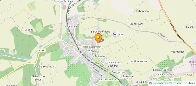 localisation de l'entreprise MADAME JEANNE LUBET  CHEMILLE-SUR-DEME