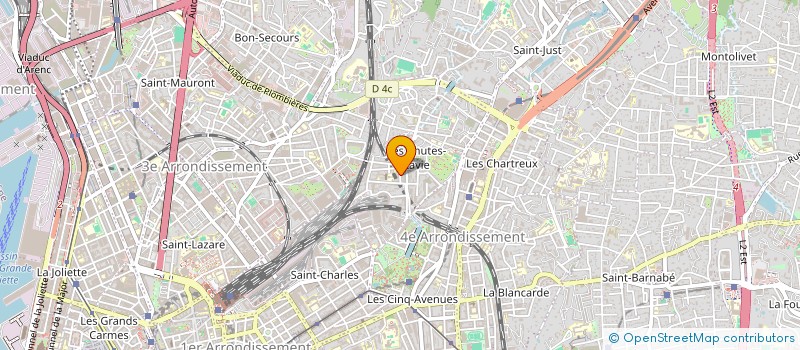localisation de l'entreprise MADAME JEANNE LUCK à MARSEILLE