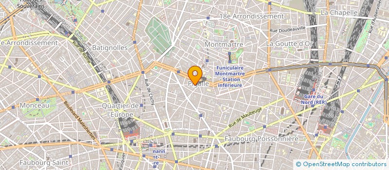 localisation de l'entreprise MADAME JEANNE LURAND  PARIS