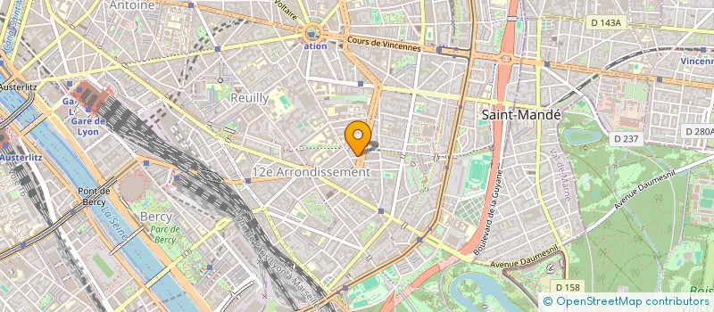 localisation de l'entreprise MADAME JEANNE LUSINCHI  PARIS