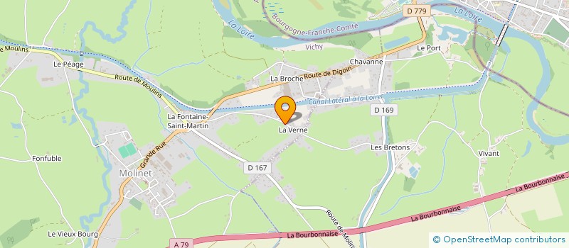 localisation de l'entreprise MADAME JEANNE MAGANA  MOLINET