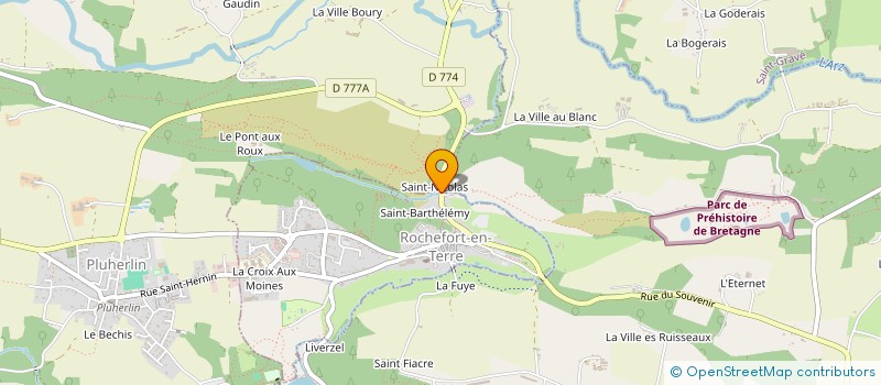 localisation de l'entreprise MADAME JEANNE MAINCENT  ROCHEFORT-EN-TERRE