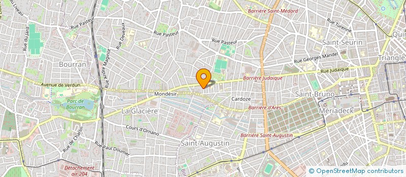 localisation de l'entreprise MADAME JEANNE MANET à BORDEAUX