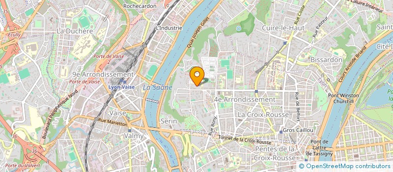 localisation de l'entreprise MADAME JEANNE MANIN à LYON