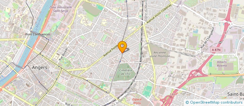 localisation de l'entreprise MADAME JEANNE MAOUT  ANGERS