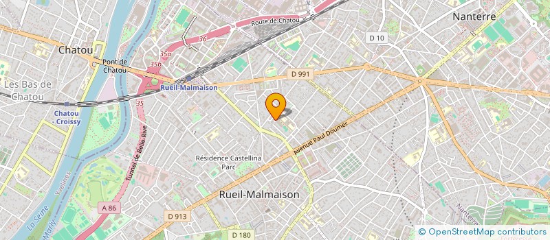 localisation de l'entreprise MADAME JEANNE MARCENAT à RUEIL-MALMAISON