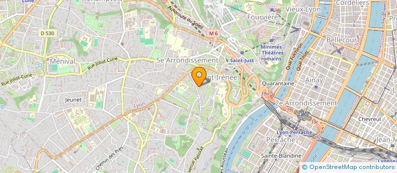 localisation de l'entreprise MADAME JEANNE MARDON  LYON