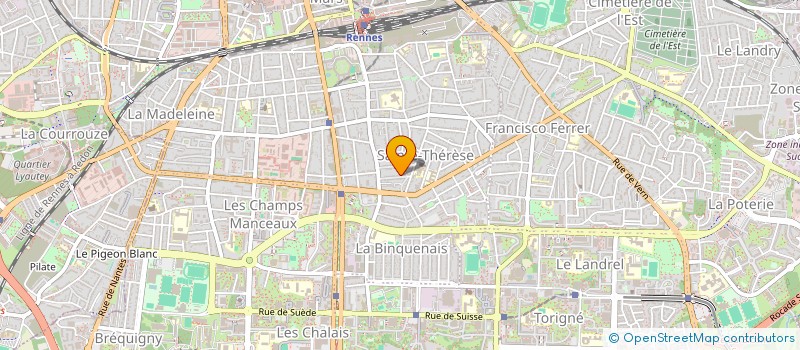 localisation de l'entreprise MADAME JEANNE MARGERIT  VERN-SUR-SEICHE